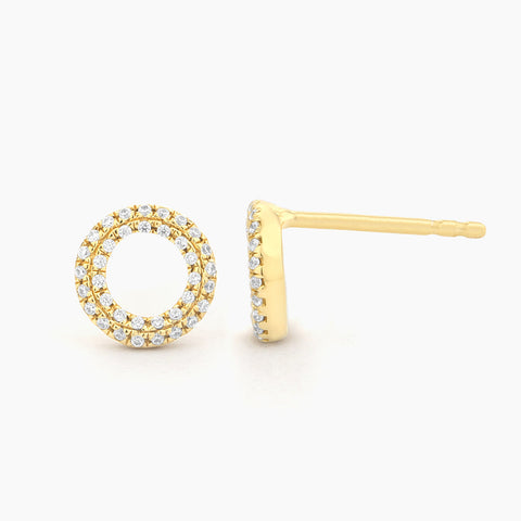 Waterproof Sealed With a Kiss Stud Earrings