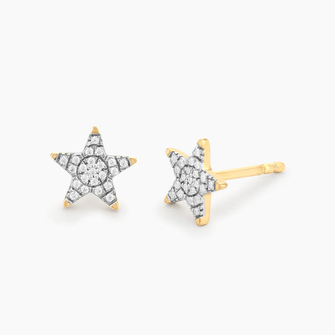 Waterproof Reach For the Stars Stud Earrings
