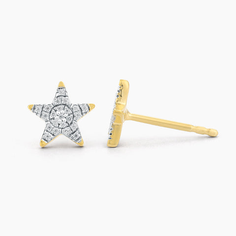 Waterproof Reach For the Stars Stud Earrings