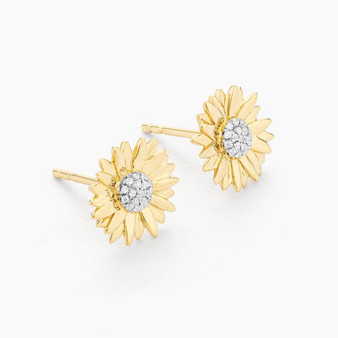 Sunflower Stud Earrings - Ella Stein
