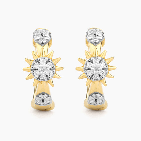 Waterproof Star of the Show Hoop Earrings