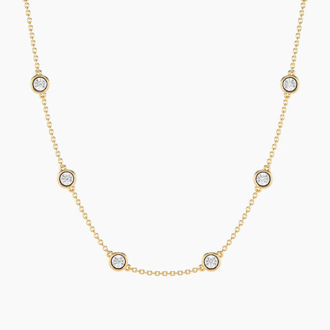 Lab-Grown Diamonds by the Yard Chain Necklace