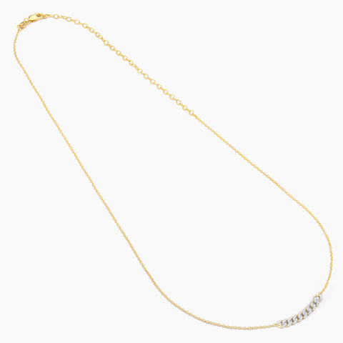 Waterproof Close Knit Pendant Necklace