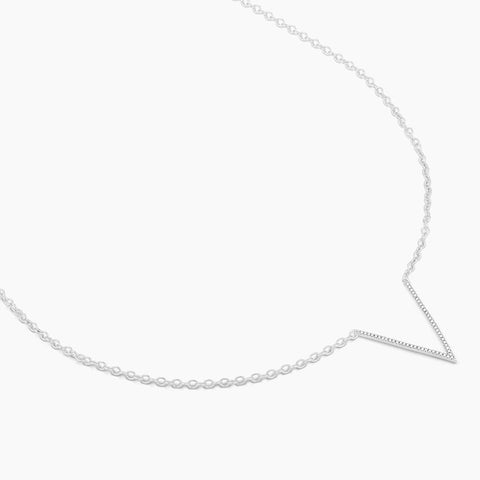 Waterproof V To The T Pendant Necklace