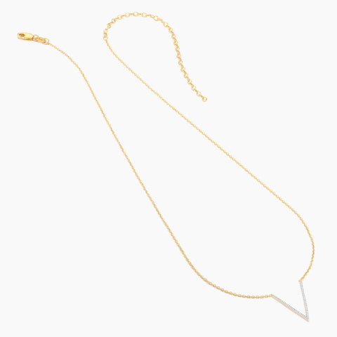 Waterproof V To The T Pendant Necklace