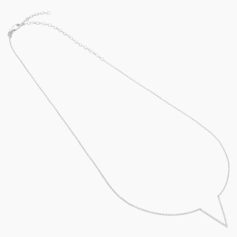 Waterproof V To The T Pendant Necklace