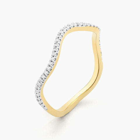 Waterproof Make Waves Stackable Ring