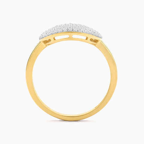 Waterproof Right Round Statement Ring