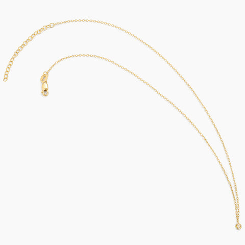 Waterproof Small Circle Pendant Necklace