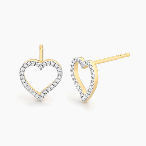 Waterproof Take Heart Stud Earrings