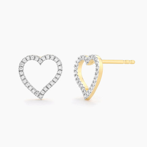 Waterproof Take Heart Stud Earrings