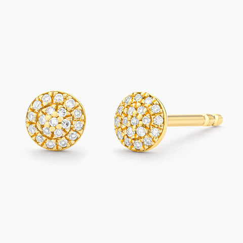 Waterproof Round Stud Earrings